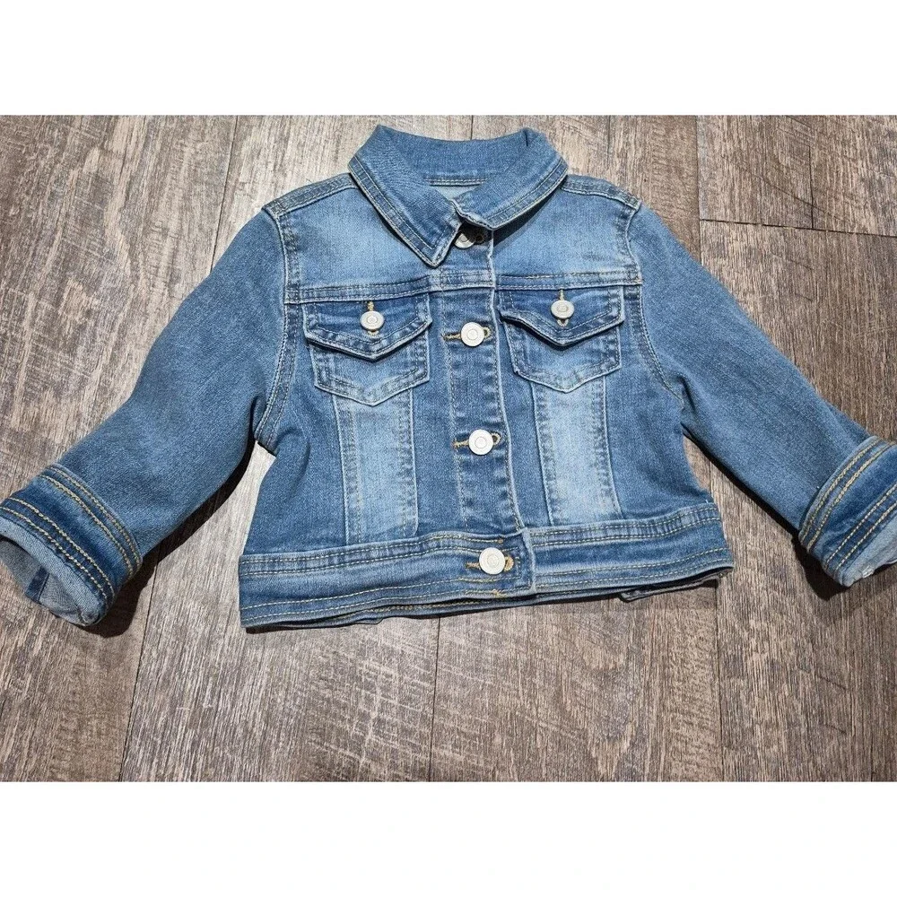 Tullabee denim jacket size 12-18 months